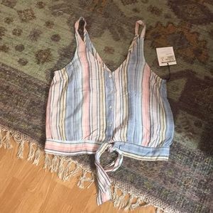 *B2G1FREE* Bella Dahl ✨ Striped Tank ✨ NWT